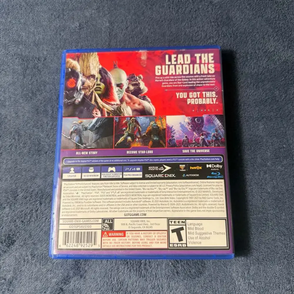 Square Enix marvel guardians